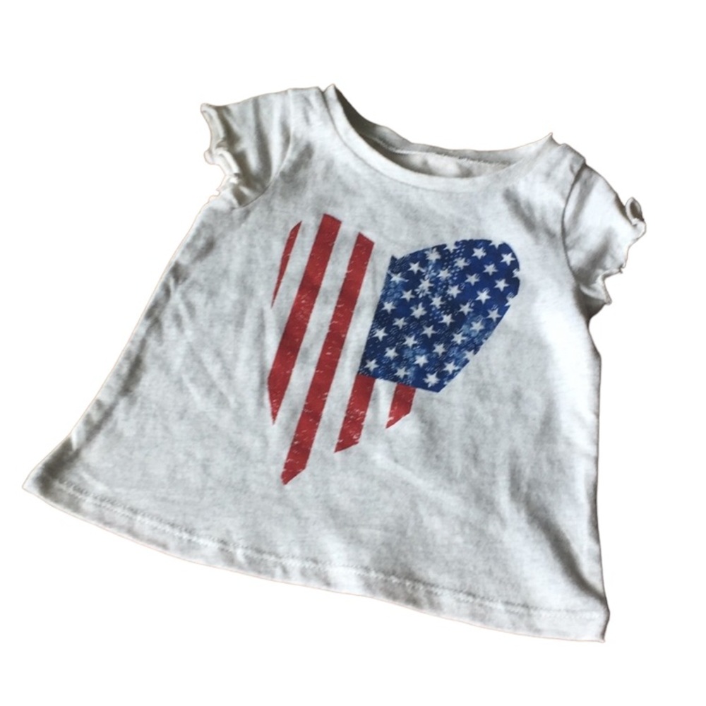 True Craft Red White & Blue Top